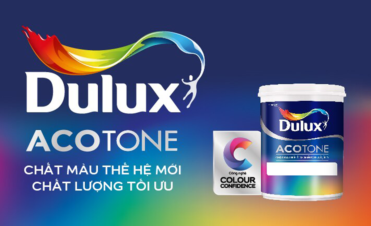 Dulux Acotone - Giải pháp chất màu tối ưu và thân thiện